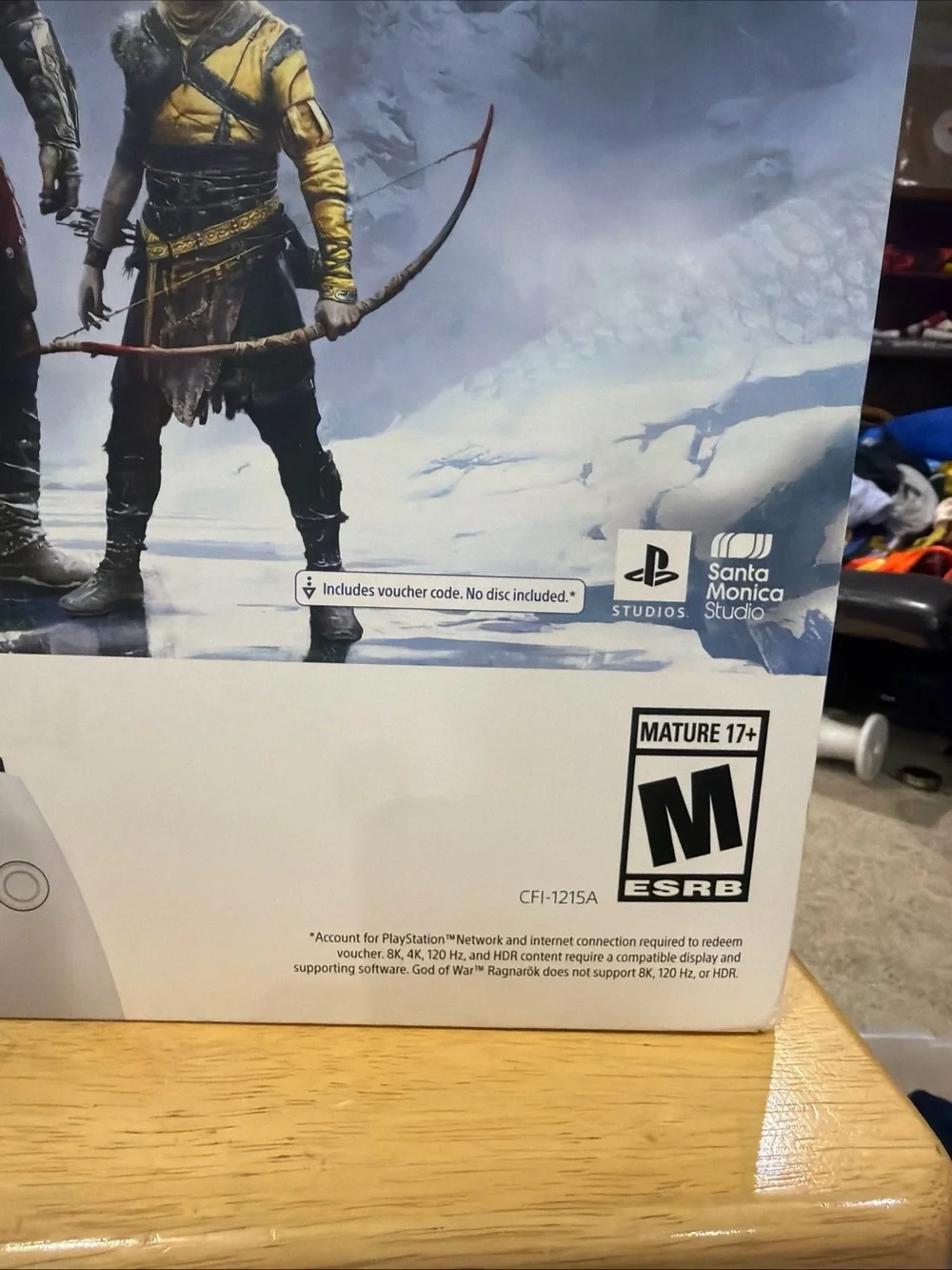 PlayStation 5 God of War Ragnarok Console Box *box only* Does Not Come with ps5